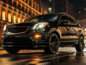 Friends Cars taxi at night.