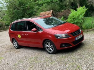 Friends Cars Red Color Saloon Car