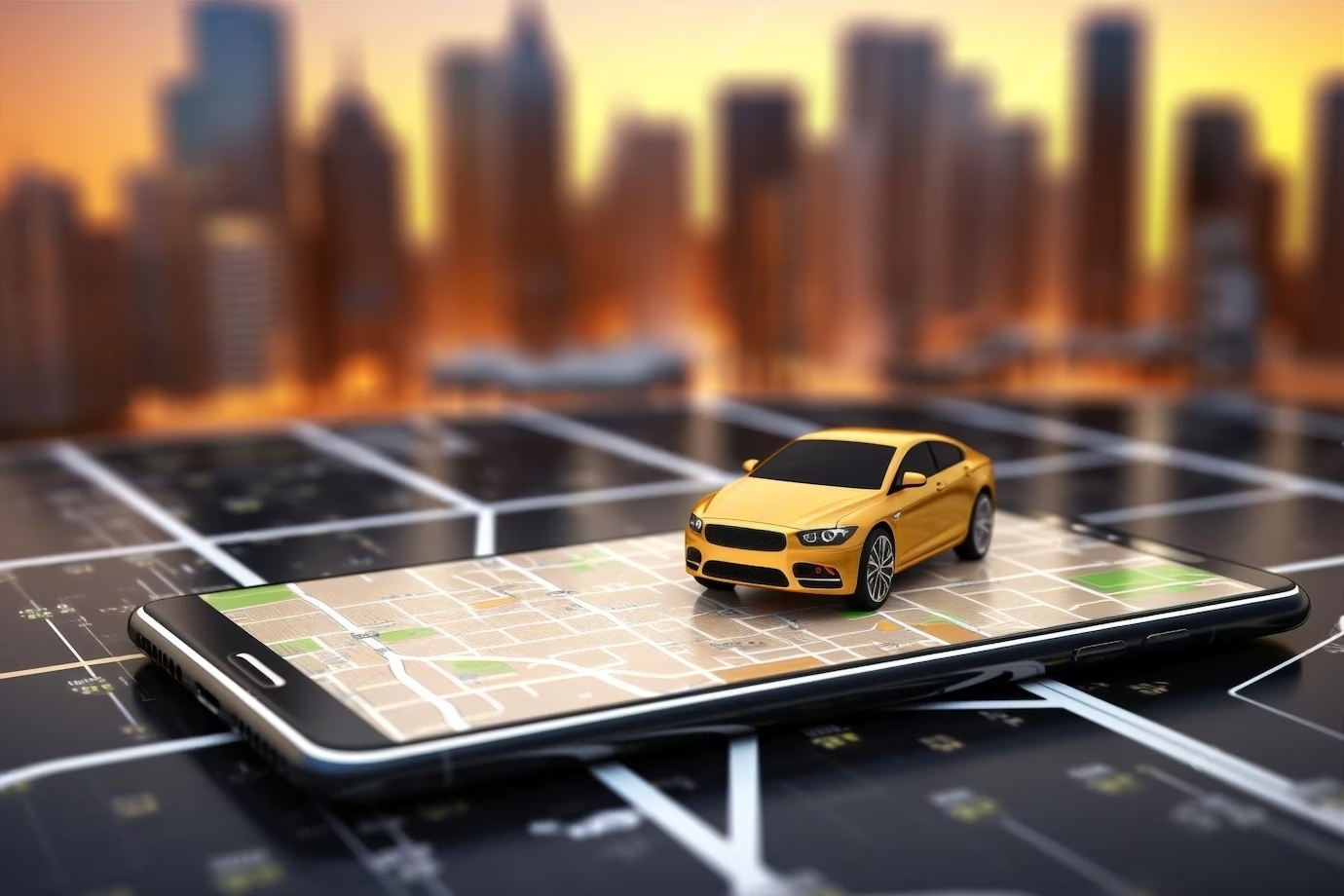 Surrey and Kent taxi coverage map