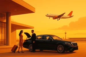 airport transfer cover design